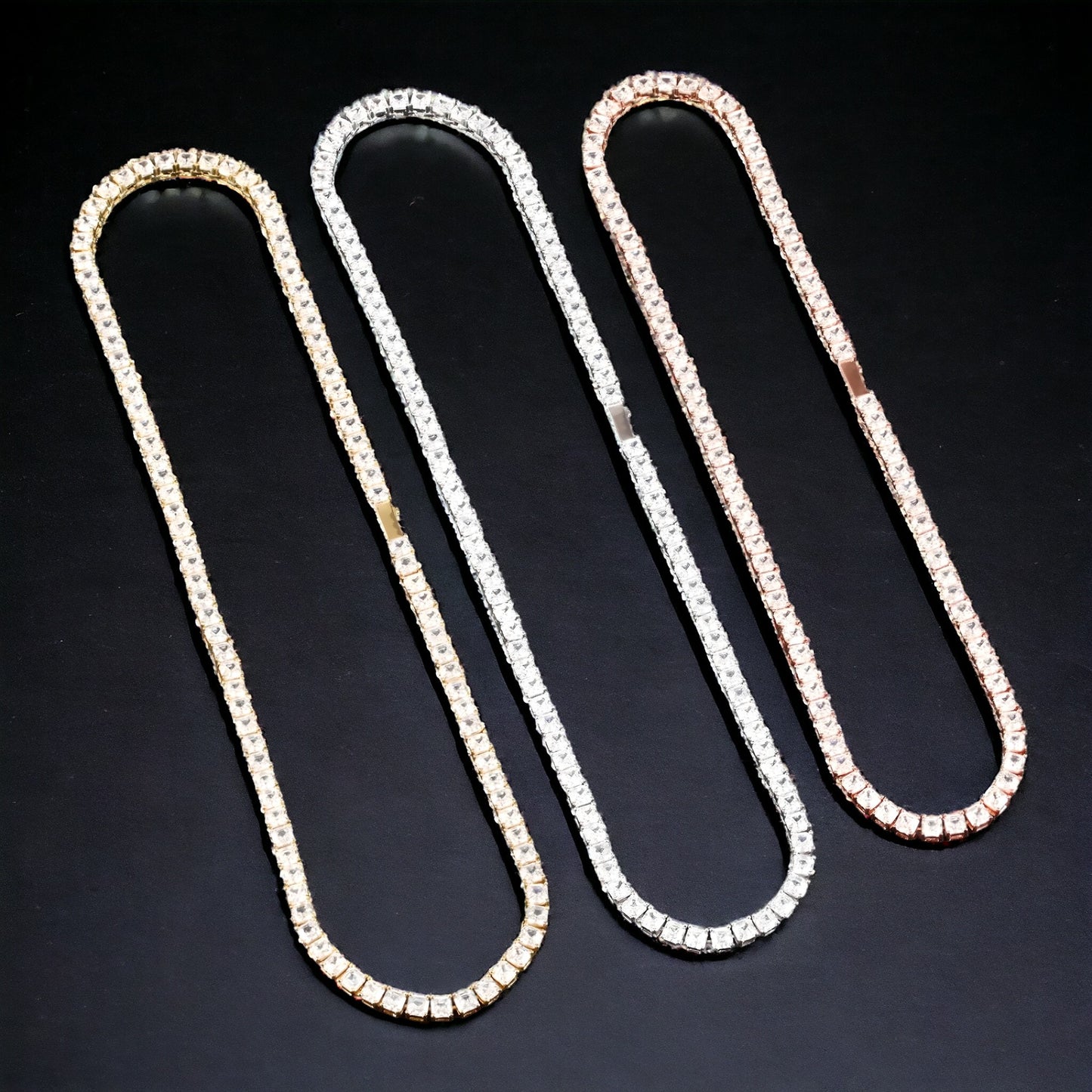 Baguette Tennis Chain (5mm)