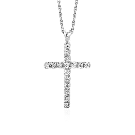 Diamond Cross Pendant (.04 cctw)