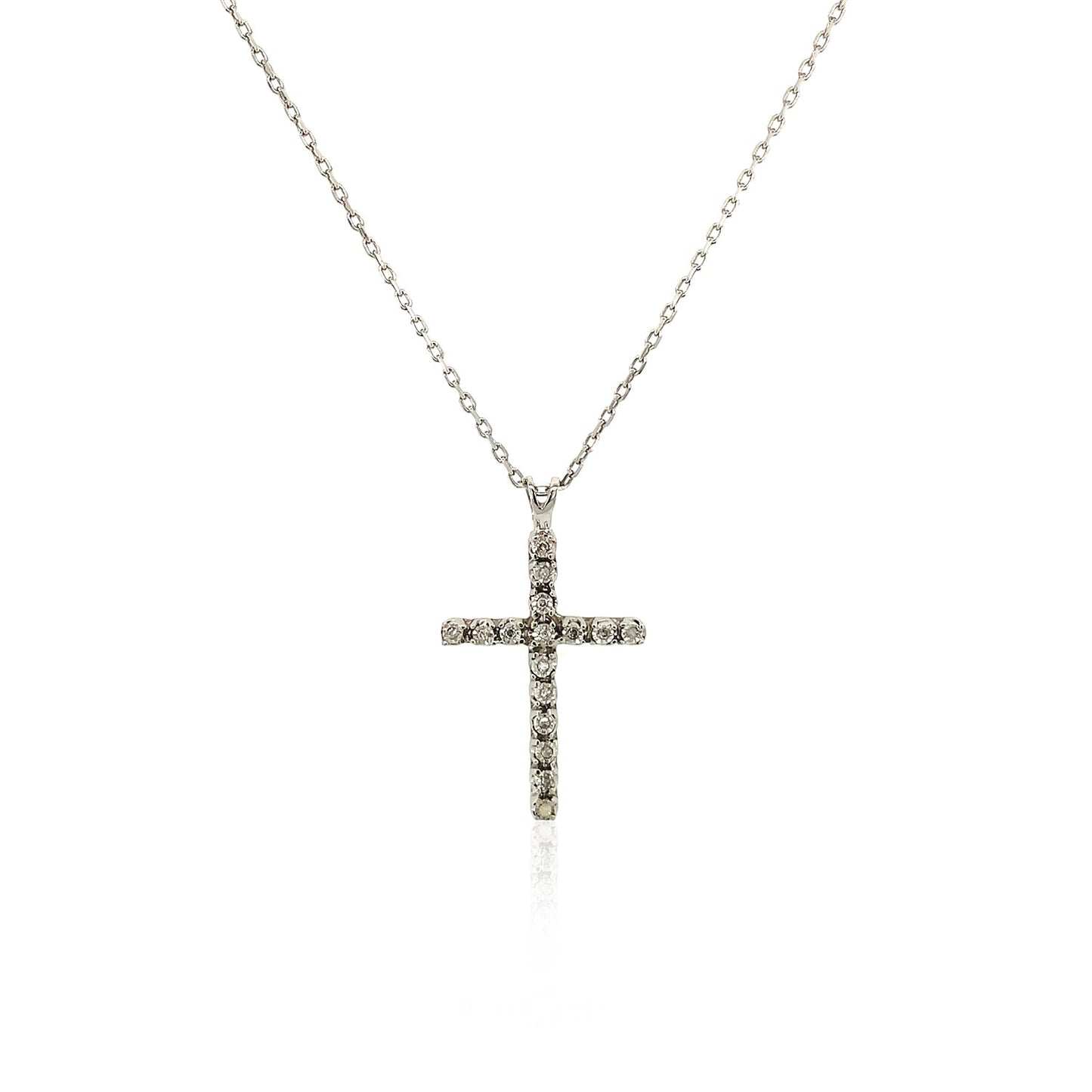 Diamond Cross Pendant (.04 cctw)