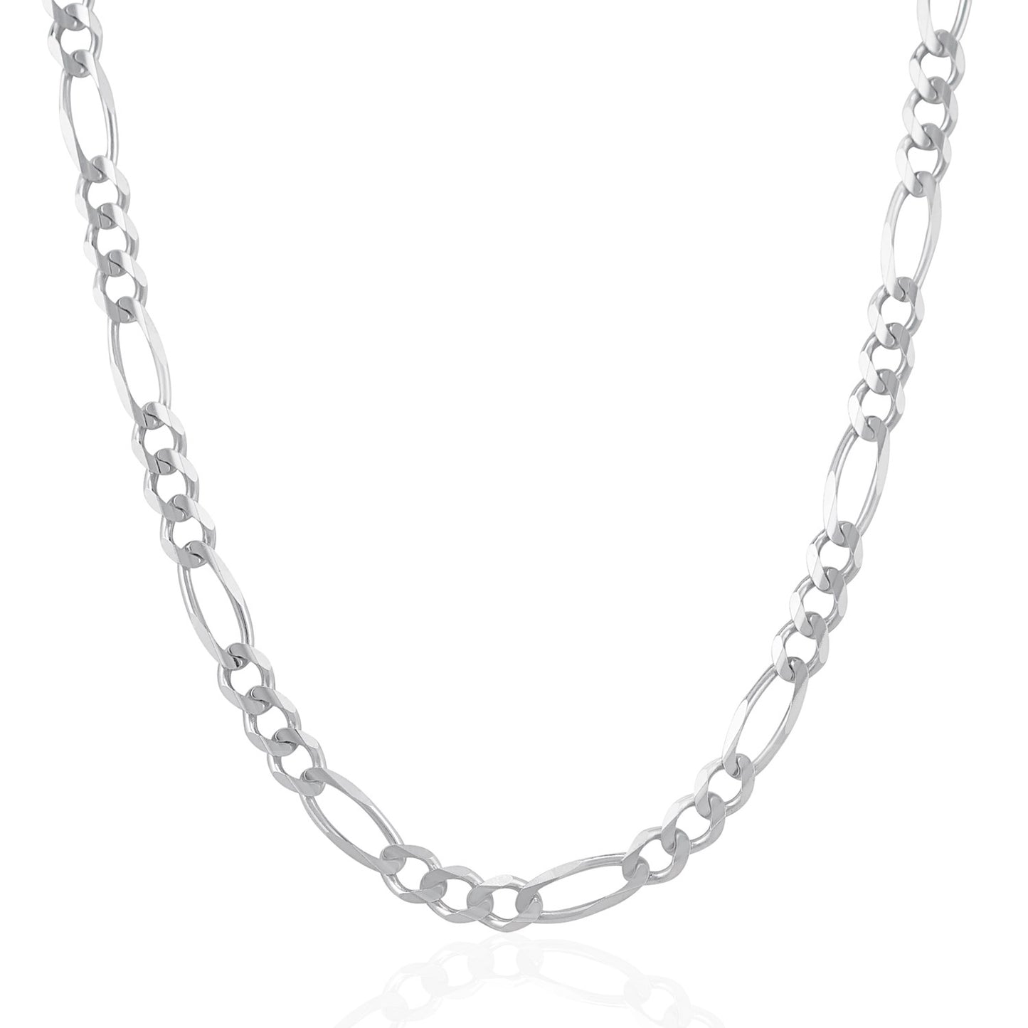 14k Solid Gold Figaro Chain (6mm)