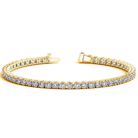 14k Diamond Tennis Bracelet (7 cctw)