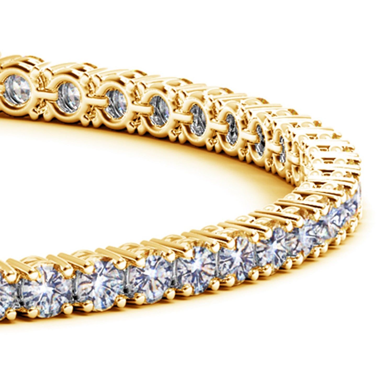 14k Diamond Tennis Bracelet (7 cctw)