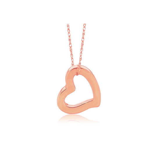 14k Heart Pendant