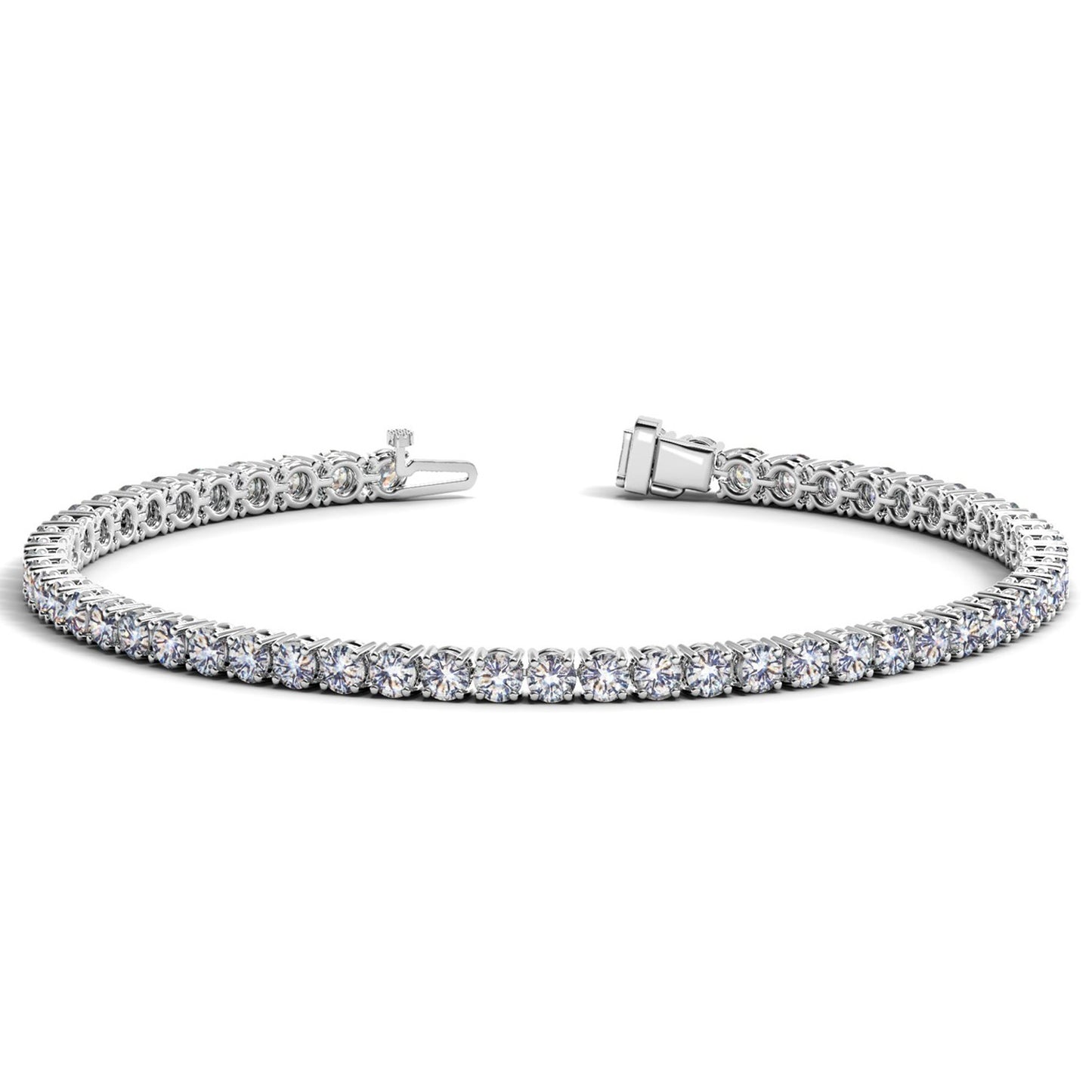 14k Diamond Tennis Bracelet (7 cctw)