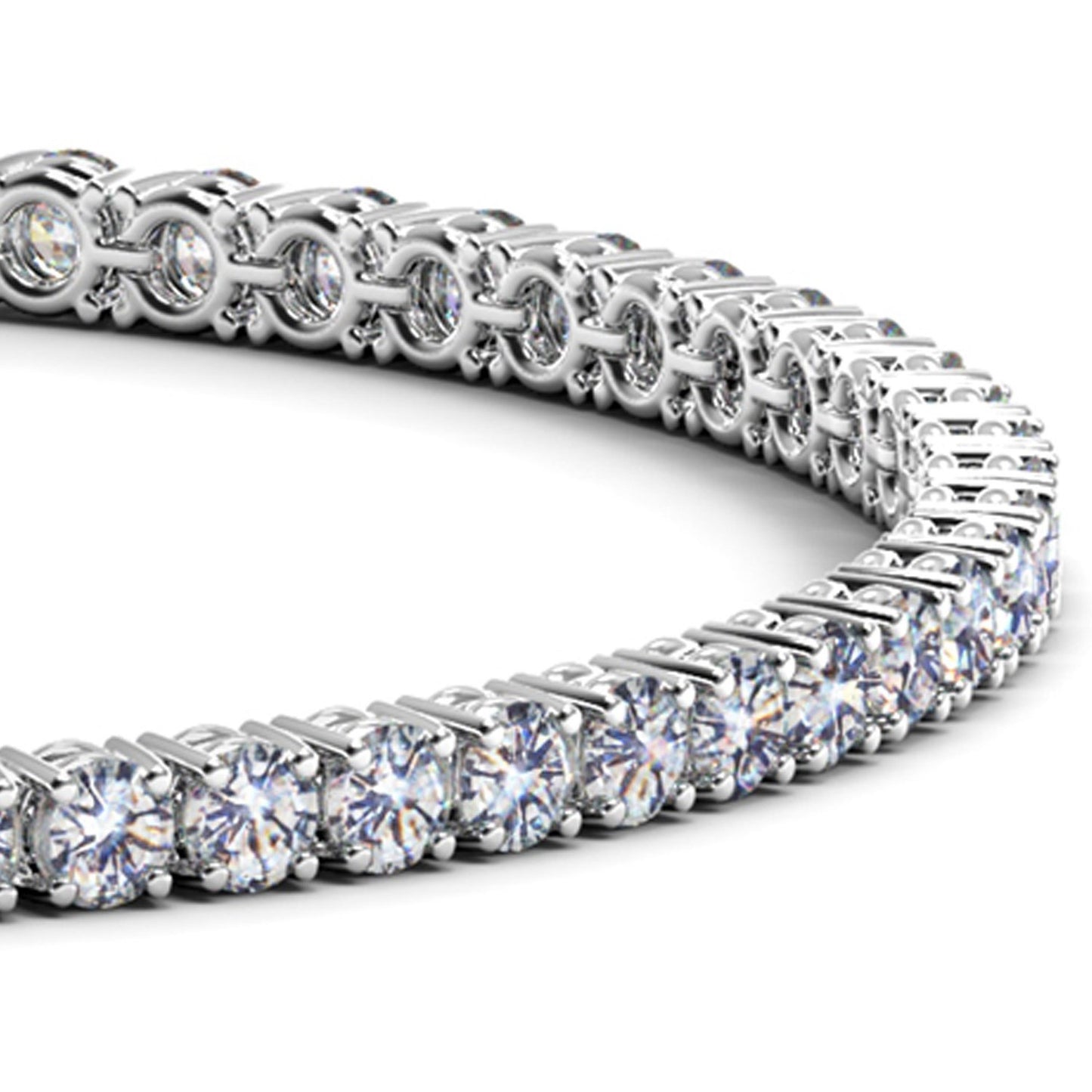 14k Diamond Tennis Bracelet (7 cctw)