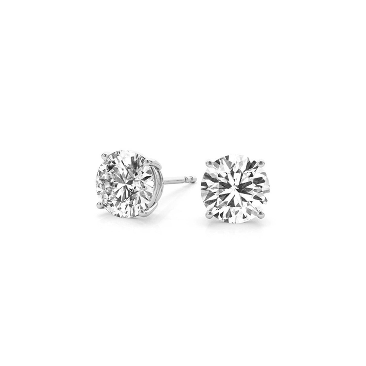 14k Diamond Stud Earrings (4 cctw)