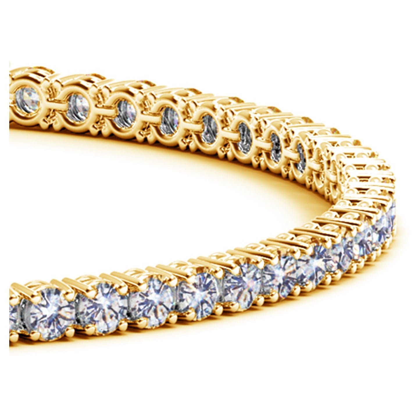 14k Diamond Tennis Bracelet (5 cctw)