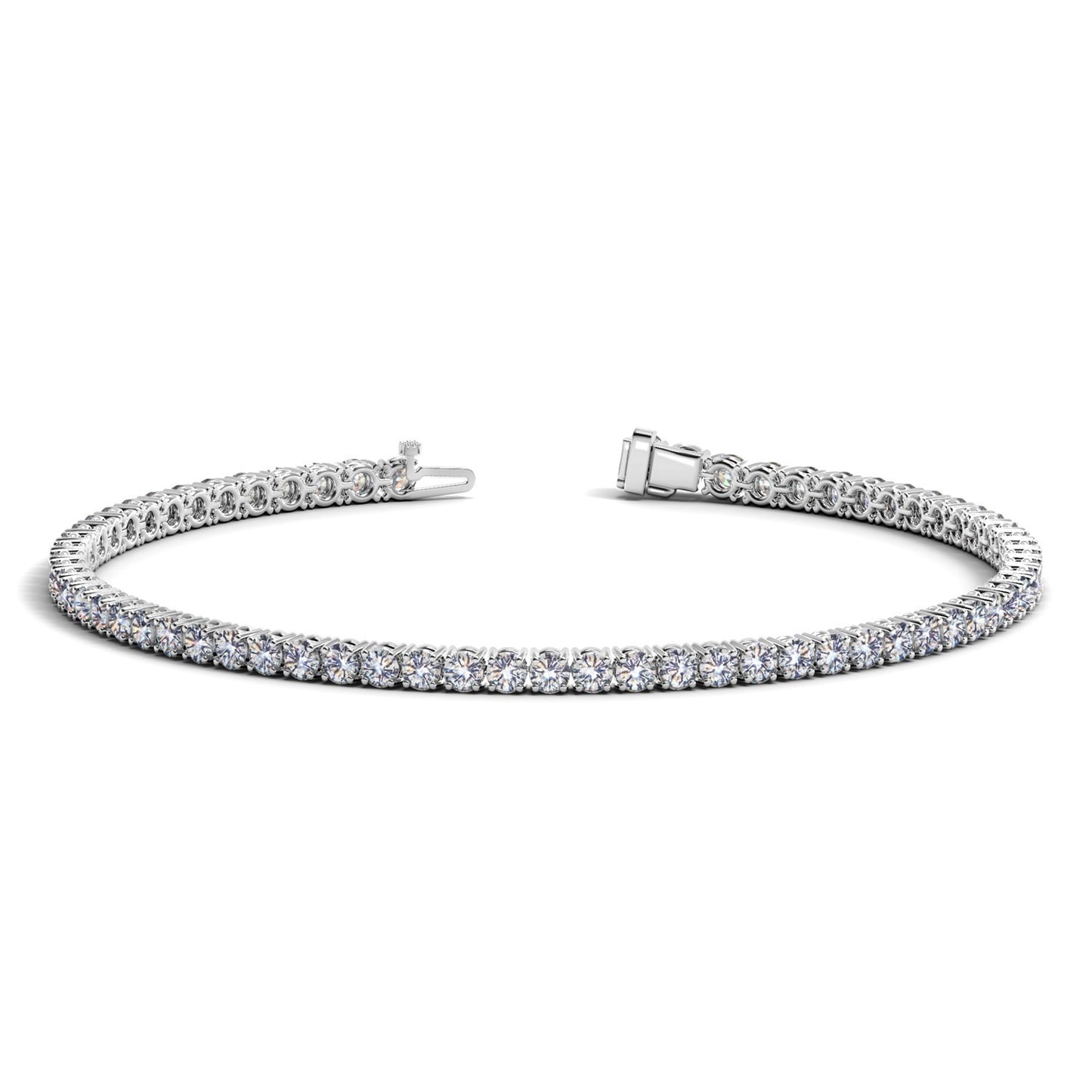 14k Diamond Tennis Bracelet (3 cctw)