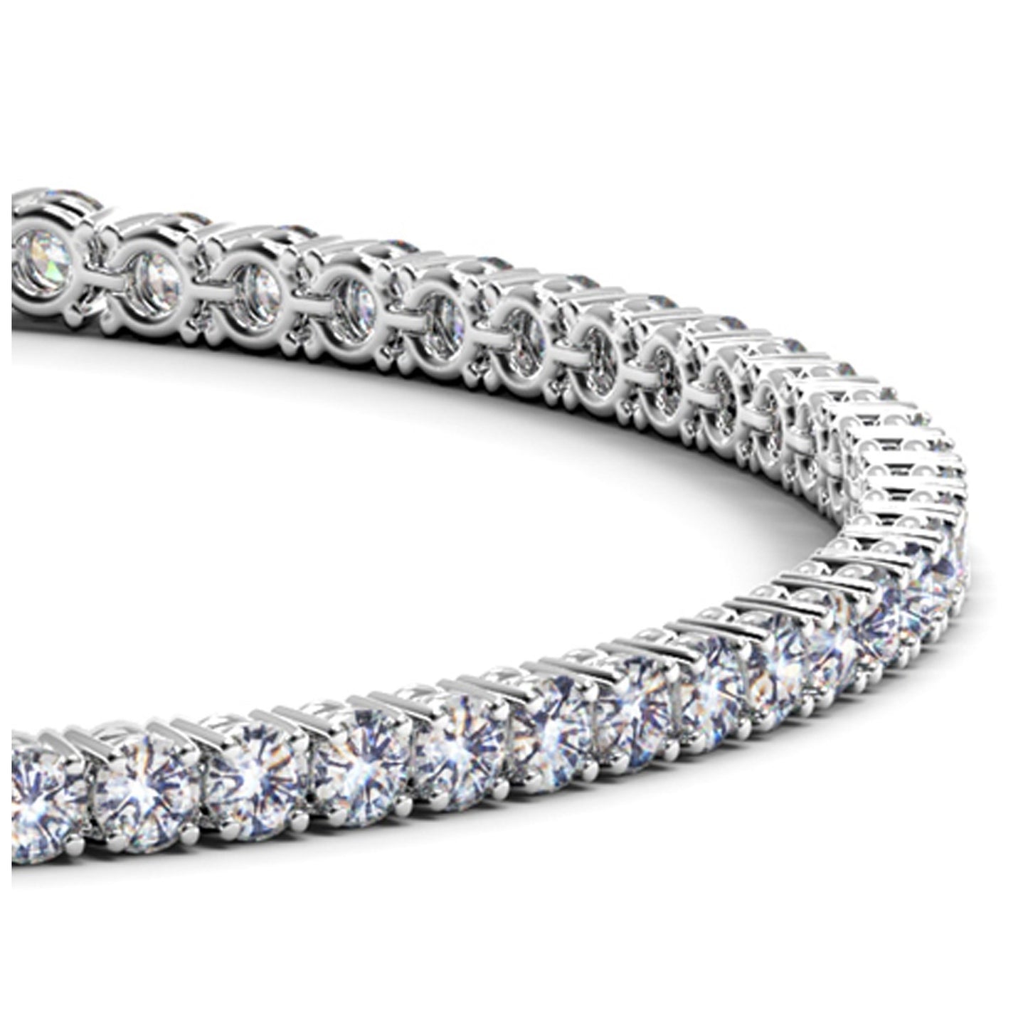 14k Diamond Tennis Bracelet (3 cctw)