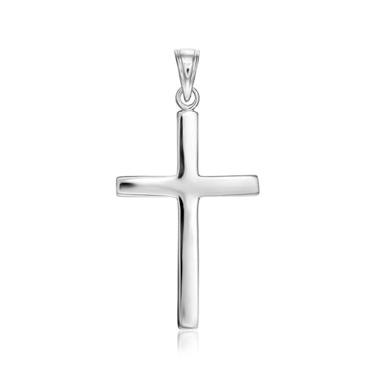 Polished Cross Pendant