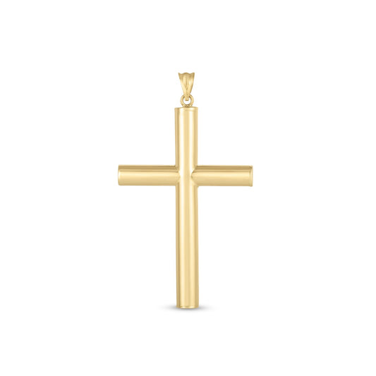 14k High Polish Classic Cross Pendant