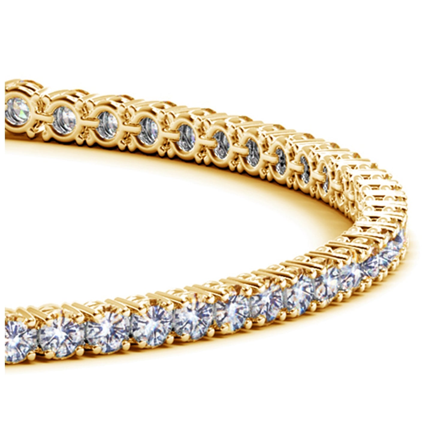 14k Diamond Tennis Bracelet (3 cctw)