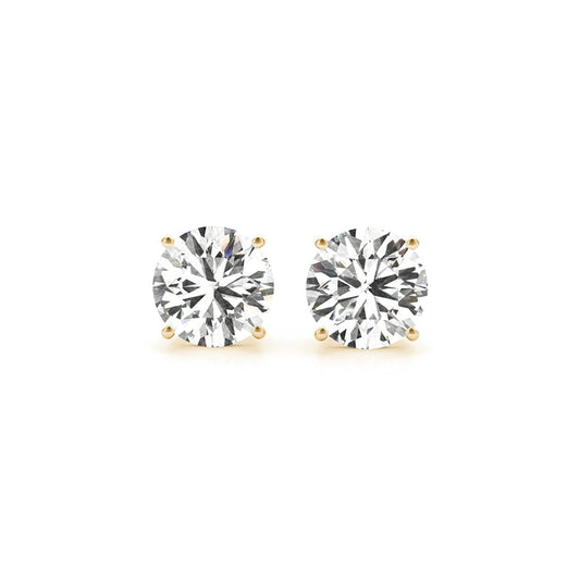 14k Diamond Stud Earrings (4 cctw)