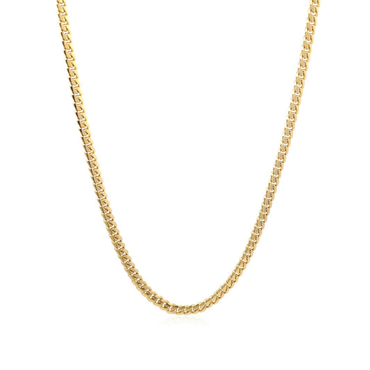 10k Solid Gold Miami Cuban Chain (3.2mm)