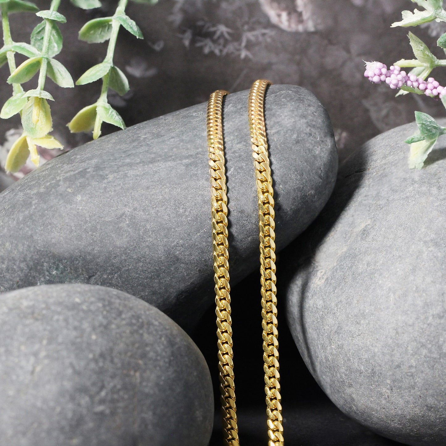 10k Solid Gold Miami Cuban Chain (3.2mm)