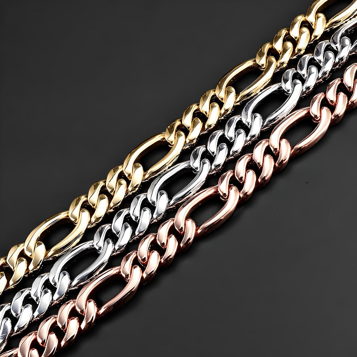 Iced Figaro Chain (10mm)