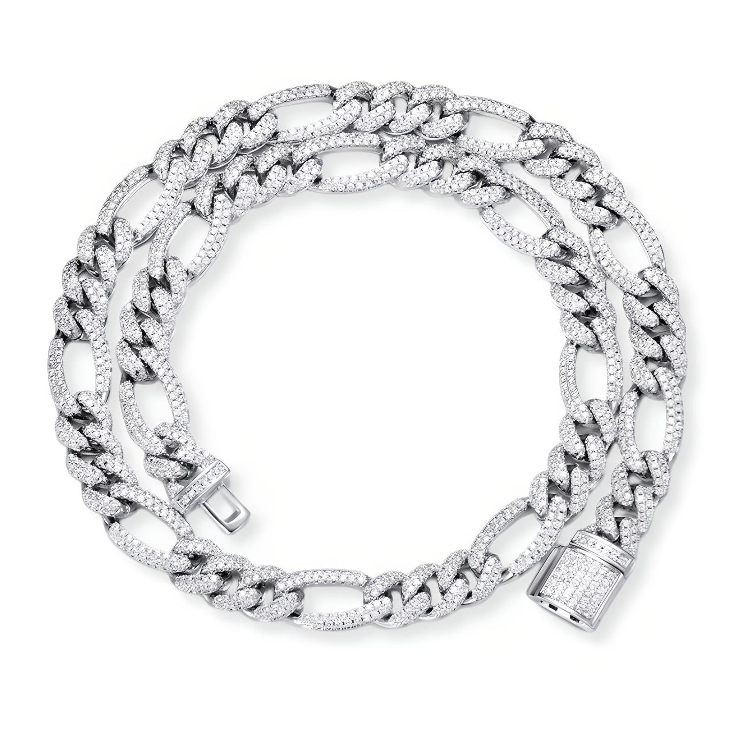 Iced Figaro Chain (10mm)