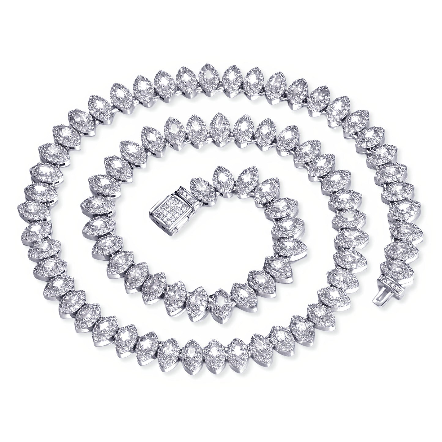 Marquise Tennis Chain (8mm)