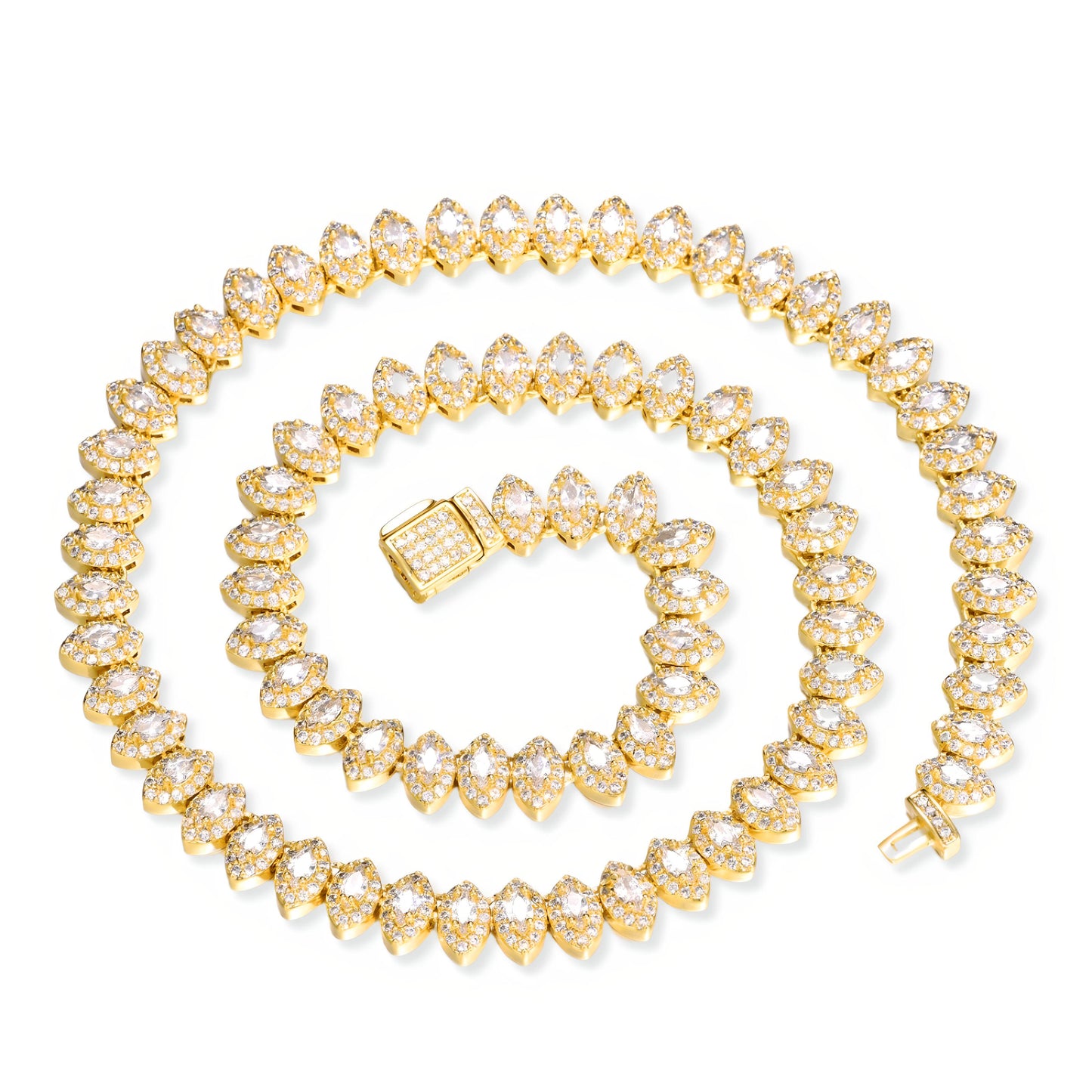 Marquise Tennis Chain (8mm)