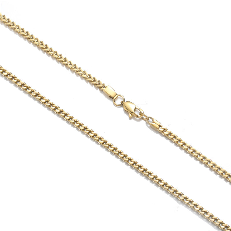 Franco Chain Yellow Gold (3mm)