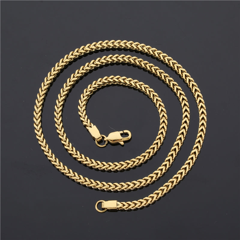 Franco Chain Yellow Gold (3mm)